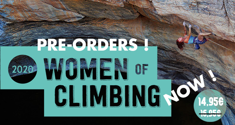 Women of Climbing 2020 rock climbing calendar pre-orders on ClimbingAway