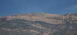 Vue générale de la falaise / Parets d'Àger