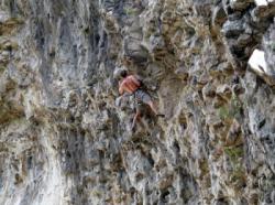Pepe  dans Febre Conillera 7a+  / Riu Gréixer