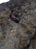 Trou noir  dans 6c+ / Savines (La Rochette)