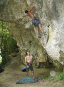 Nico  dans A l'aube du 1° jour 8a  / Les Gorges de la Save