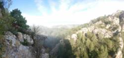 vue d'une L2 un matin de décembre / Meyrargues