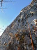 Marie  dans L an neuf 6a  / Le Sapey