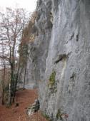 Partie gauche de la falaise / Bellosset