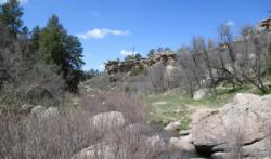Coming from the south entrance / Castelwood Canyon State Park