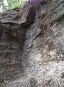 5.9 corner route on left end of wall / Georgetown Hospital