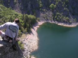 Rocher Hans du lac blanc