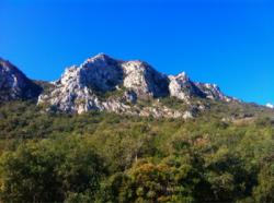 Vista della falesia / Canne d'Organo