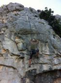 Premières descente aux enfers 6b+  / Aubais