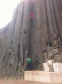 The columns