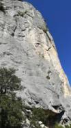 Eleusis 6a+  / Les Dentelles de Montmirail (Rocher Saint-Christophe)
