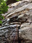 Send Me On My Way 5.9  / Red River Gorge (Muir Valley - Bruise Brothers Wall)
