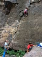 María  dans Aitukatana 6a  / La Sorrueda