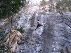 Christophe  dans Fucking balance 7b+  / Khao Chin Lae 2