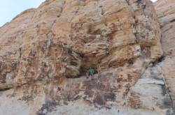 Jean-François  dans Just Shut Up and Climb 5.11a  / Red Rocks (Sandstone Quarry)