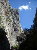 Description...pilier du Debeli Kuk / Paklenica